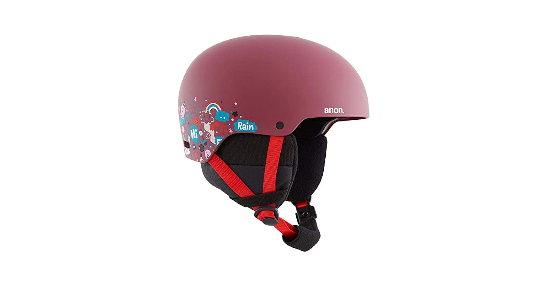 Amazon.com: Anon Kids' Rime 3 Helmet, Black, Small : Sports